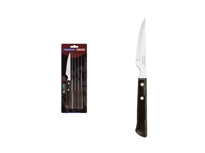 Immagine di Tramontina POLYWOOD FSC SET CHULETEROS 6 PZ 21109/694 Brown