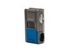 Immagine di Vector ACCENDISIGARI THOR SINGLE W/ ROTATING V-CUTTER 06 Metal Blue Rubber Matte