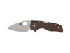Immagine di Spyderco LIL' NATIVE MID BACK LOCK BROWN G10 PLAIN C230MBGPBN15V