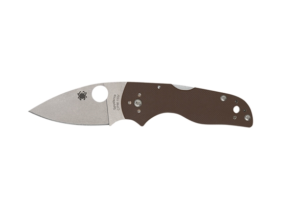 Immagine di Spyderco LIL' NATIVE MID BACK LOCK BROWN G10 PLAIN C230MBGPBN15V