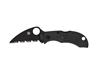 Immagine di Spyderco MANBUG FRN BLACK WHARNCLIFFE BLACK BLADE SERRATED MBKWSBK