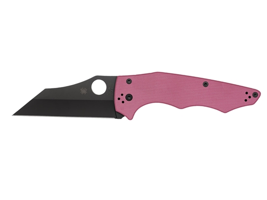 Immagine di Spyderco YOJUMBO PINK G-10 BLACK BLADE PLAIN C253GPNBKP