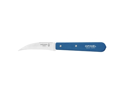 Immagine di Opinel ESSENTIELS N°114 VERDURA (Vegetable knife) "BLUE" CM 7 (003203)