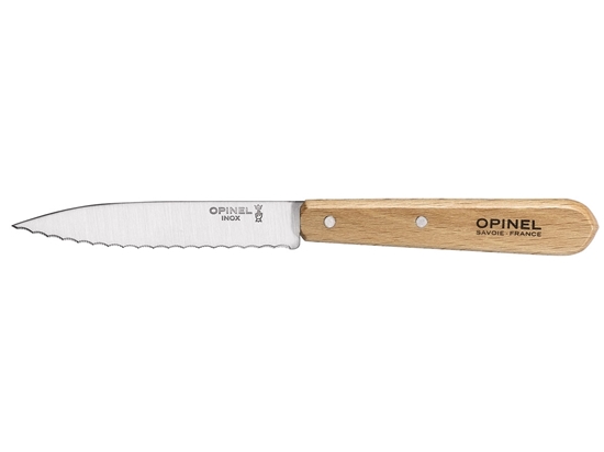 Immagine di Opinel ESSENTIELS N°113 SPELUCCHINO SEGA (Paring serr.) "NATURAL" CM 10 (001918)