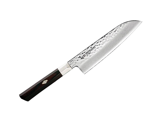 Immagine di Mcusta ZANMAI SUPREME HAMMERED SANTOKU 7" CM.18 ZSH2B-4003DH