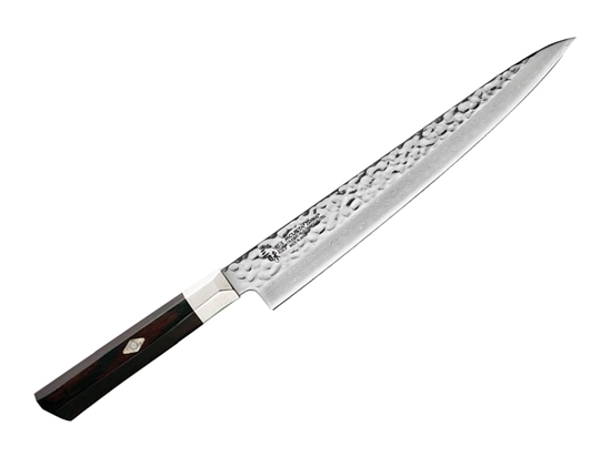 Immagine di Mcusta ZANMAI SUPREME HAMMERED SUJIHIKI 9.4" CM.24 ZSH2B-4010DH