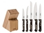 Immagine di Tramontina POLYWOOD SET COLTELLI CUCINA C/CEPPO 6 PZ 21199/983 Brown