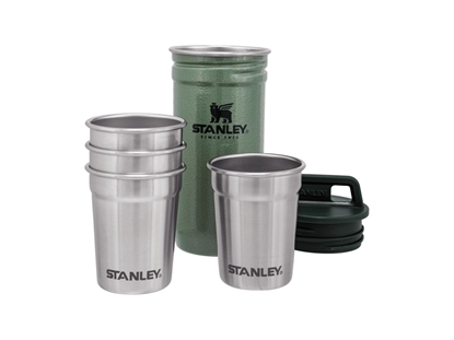 Immagine di Stanley ADVENTURE NESTING SHOT GLASS SET 5 pz Hammertone Green