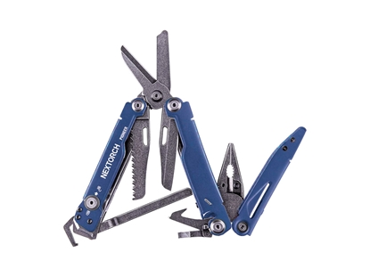 Immagine di Nextorch PIONEER PROFESSIONAL MULTITOOL (15 TOOLS) Guardian Blue