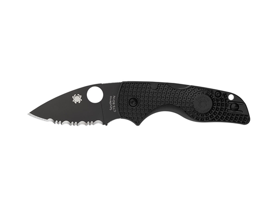 Picture of Spyderco LIL' NATIVE FRN BLACK BLADE SERRATED C230SBBK