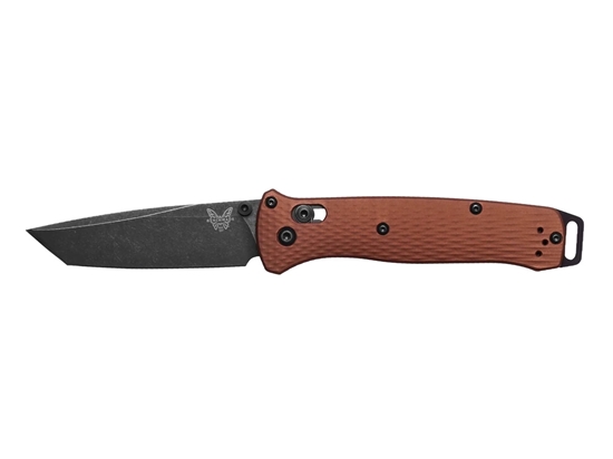 Picture of Benchmade BAILOUT 537BK-07 BURNT COPPER ALUMINUM TANTO PLAIN