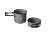 Immagine di Esbit CAMPING POT SET 1000ml & 475ml Hard Anodized Aluminum (PT1000HA)