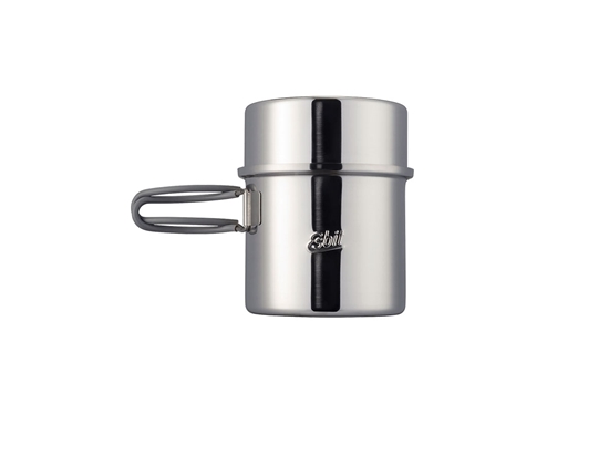 Immagine di Esbit CAMPING POT SET 1000ml & 475ml Stainless Steel (PT1000ST)