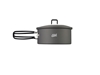 Immagine di Esbit CAMPING POT W/LID HANGER 1100ml Hard anodized aluminium (PT1100HA)