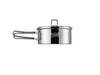 Immagine di Esbit CAMPING POT W/LID HANGER 1100ml Stainless Steel (PT1100ST)