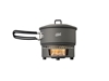 Immagine di Esbit COOKSET FOR SOLID FUEL 1000ml Hard Anodized Aluminum (CS1000HA)