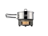 Immagine di Esbit COOKSET FOR SOLID FUEL 1000ml Stainless Steel (CS1000ST)