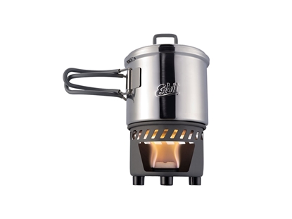 Immagine di Esbit COOKSET FOR SOLID FUEL 585ml Stainless Steel (CS585ST)
