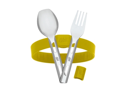 Immagine di Esbit FOOD JUG CUTLERY SET "S" Sunshine Yellow (STC-2SL-SY-S)