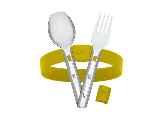 Immagine di Esbit FOOD JUG CUTLERY SET "S" Sunshine Yellow (STC-2SL-SY-S)