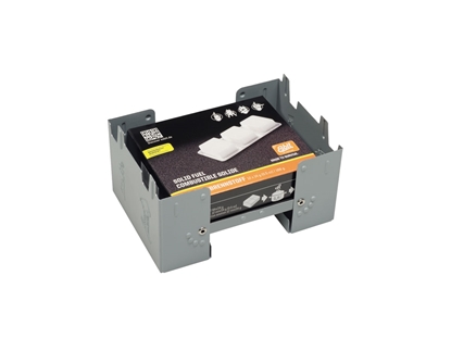 Immagine di Esbit POCKET STOVE W/SOLID FUEL TABLETS 12x14g (00289000-D-HH)