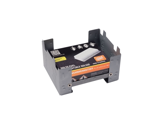 Immagine di Esbit POCKET STOVE W/SOLID FUEL TABLETS 6x14g (00209100-D-HH)