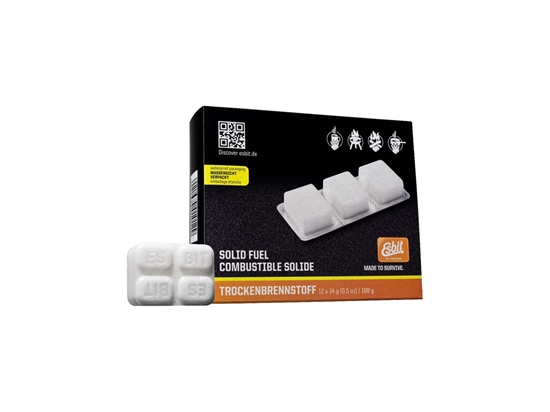 Immagine di Esbit SOLID FUEL TABLETS 12x14g (00101200-D-HH)