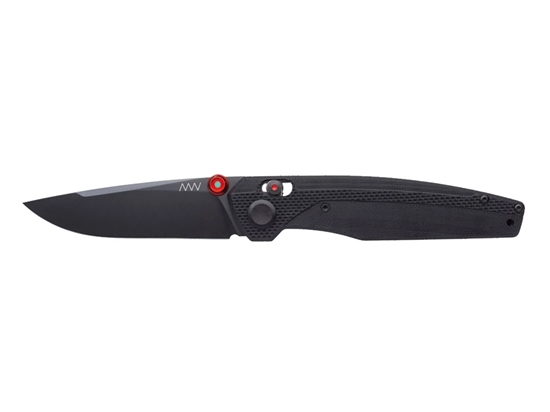 Picture of ANV Knives A200 BB DLC SANDVIK G10 BLACK / ALOCK ANVA200-005