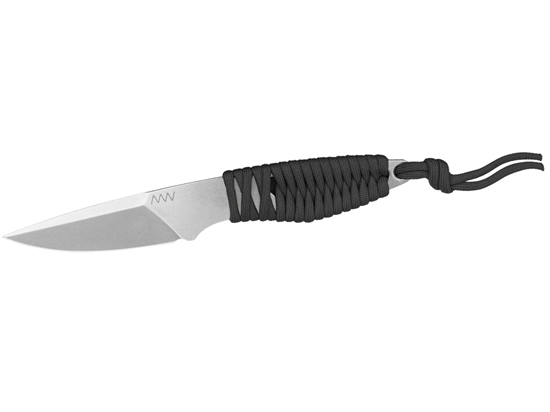 Immagine di ANV Knives P100 SANDVIK STONEWASH BLACK PARACORD ANVP100-048