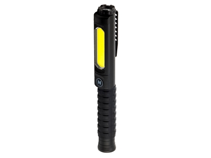 Picture of NEBO BIG LARRY PRO+ Black Line Ricar. 600 Lum COB LED + 220 Lum NEB-FLT-1033B