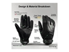 Immagine di Nextorch EDGE GUARD TACTICAL GLOVES (PAIR) XL