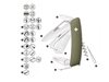 Immagine di Swiza SH09R-HTT HORSE & TICK TOOL Olive (KSH.0160.1050)