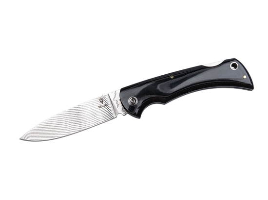 Immagine di Muela FOLDING MICARTA BLACK DAMASCUS BX-9M.DX