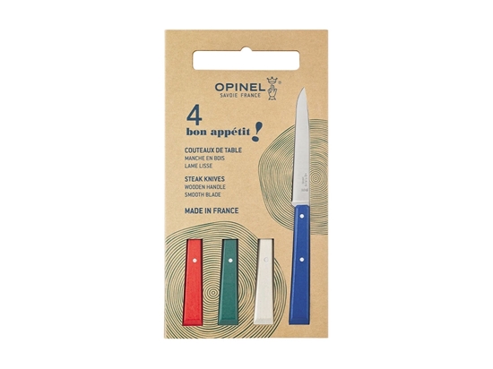 Immagine di Opinel BON-APPÉTIT N°125 Box 4 pz TAVOLA "BISTROT" (003271)