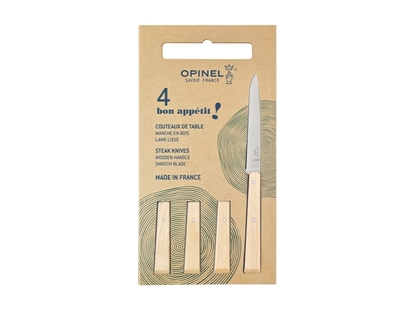 Immagine di Opinel BON-APPÉTIT N°125 Box 4 pz TAVOLA "CHARME" (003324)