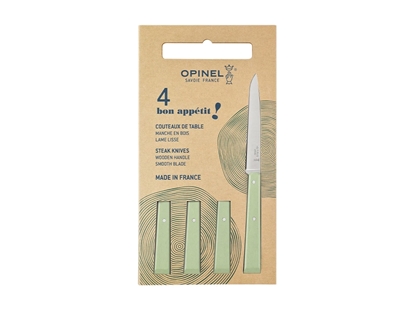 Immagine di Opinel BON-APPÉTIT N°125 Box 4 pz TAVOLA "SAUGE" (003326)