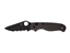 Immagine di Spyderco BUTTONUP CARBON FIBER COMBO BLACK BLADE C275CFPSBK