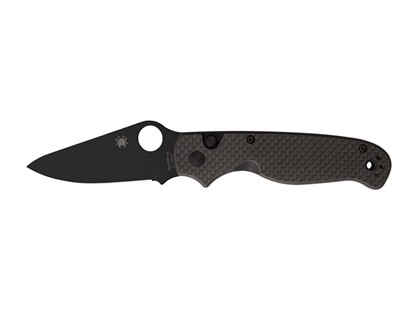 Immagine di Spyderco BUTTONUP CARBON FIBER PLAIN BLACK BLADE C275CFPBK