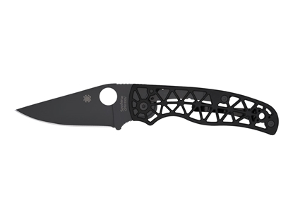 Immagine di Spyderco EDGERATI BLACK ALUMINIUM BLACK BLADE PLAIN C266BKALBKP