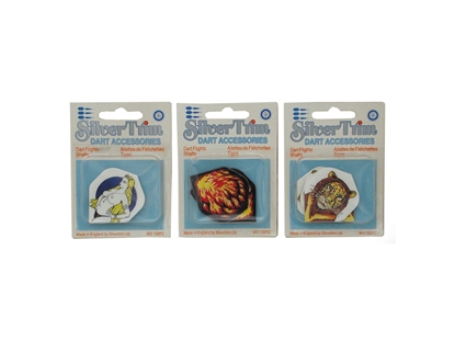 Picture of Silver Trim DART FLIGHTS Alette per Freccette Assortite