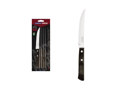 Immagine di Tramontina POLYWOOD FSC SET CARNE/BBQ 6 PZ 21198/915 Brown