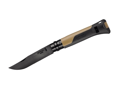 Immagine di Opinel HORIZON N°08 INOX "MOUTARDE/BLACK" (003303)
