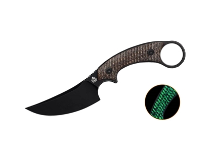 Immagine di QSP BABY VIPER MICARTA STW BLK QS178-B2 Glow-in-the-Dark Brown