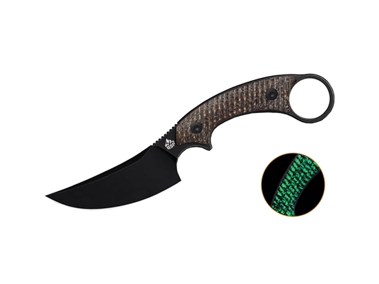 Immagine di QSP BABY VIPER MICARTA STW BLK QS178-B2 Glow-in-the-Dark Brown